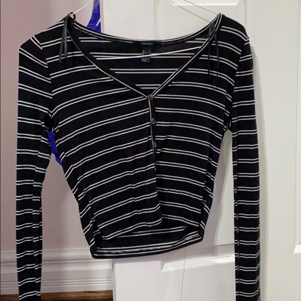 Stripped long sleeve